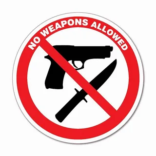 No Weapons